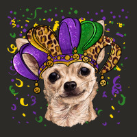 Mardi Gras Hat Chihuahua Heavy Core Tee | Teevron