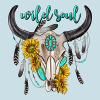 Wild Soul Boho Bull Skull Ladies Tee | Teevron