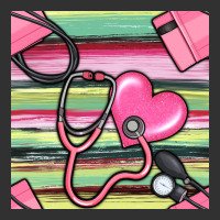 Nurse Stethoscope Seamless Pattern Urban Heavy Tee | Teevron