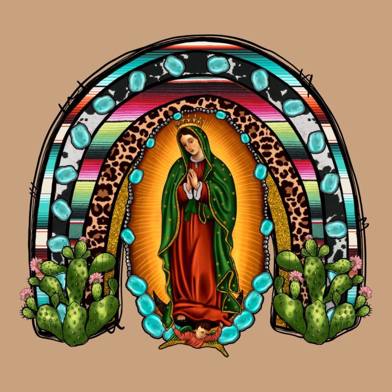 Our Lady Of Guadalupe Rainbow Vintage Tee by JahusDesignShop | Teevron