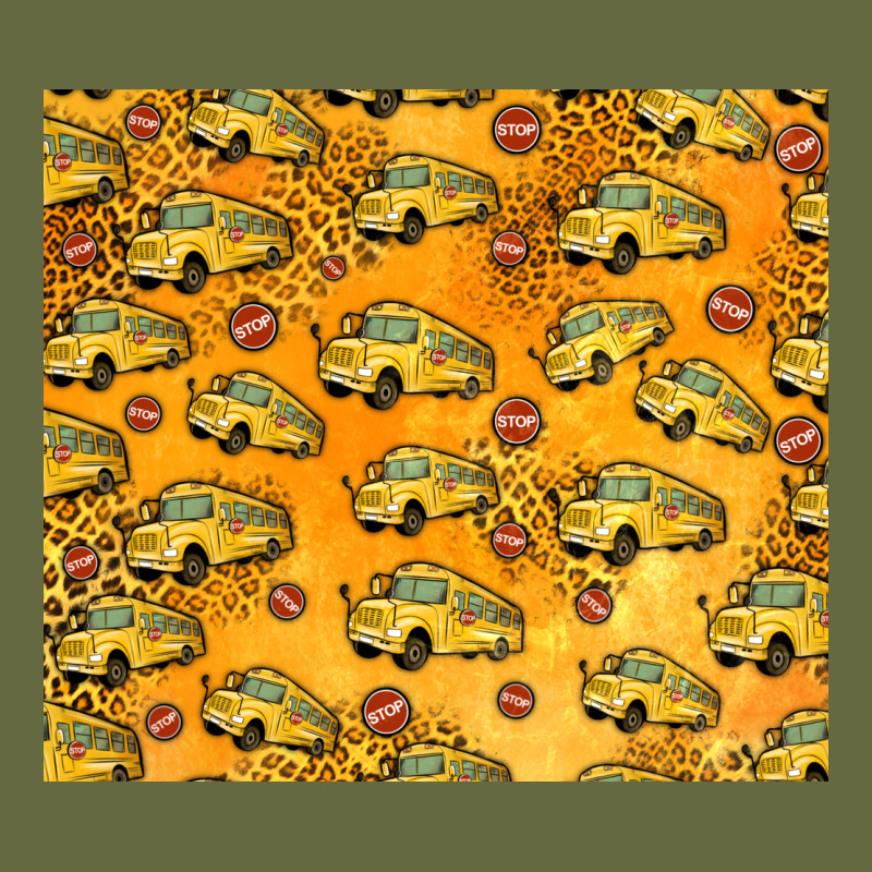 School Bus Pattern Tumbler 20oz Long Sleeve Tee by Jasminsmagicworld | Teevron