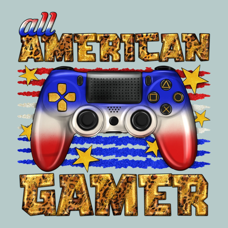 All American Gamer Heavy Core Tee by texasbilliewilder | Teevron