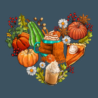 Pumpkin And Latte With Fall Urban Heavy Tee | Teevron