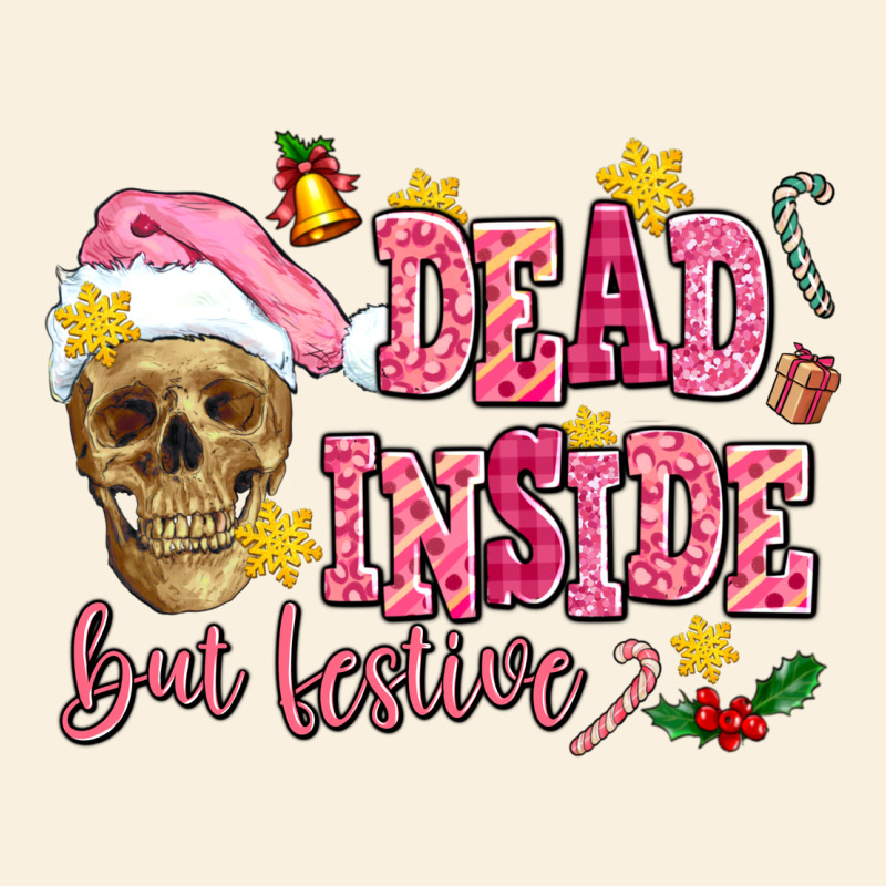 Dead Inside But Festive Vintage Hoodie by AdoDesignShop | Teevron