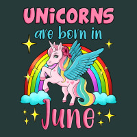 Unicorns Are Born In June Premium Sweatshirt | Teevron
