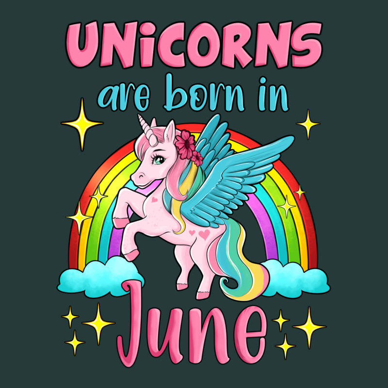 Unicorns Are Born In June Premium Sweatshirt by Jasminsmagicworld | Teevron