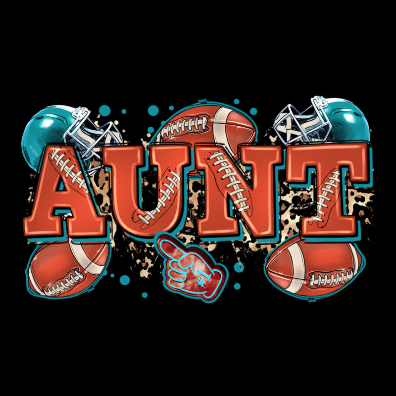 Aunt American Football Premium Tee by Zillion Design Studio | Teevron