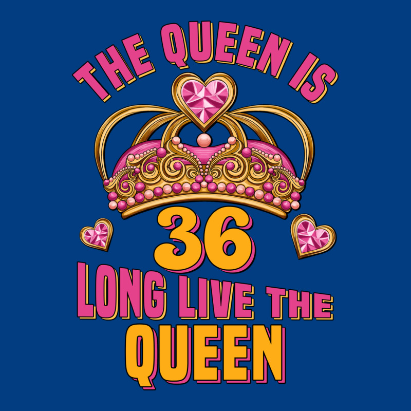 The Queen Is 36 Long Live The Queen Premium Sweatshirt by Jasminsmagicworld | Teevron