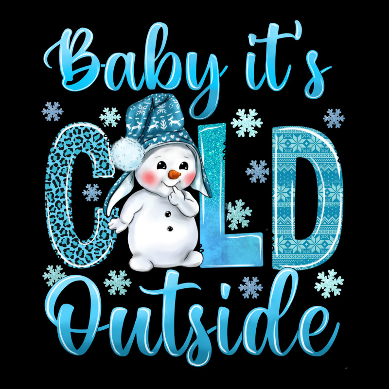 Baby Its Cold Outside Zipper Hoodie by NancyCooperArtShop | Teevron