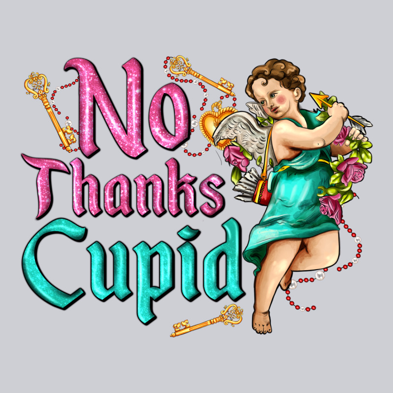No Thanks Cupid Heavyweight Sweatshirt by AdoDesignShop | Teevron