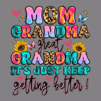 Mom Grandma Great Grandma It's Just Keeps Getting Heavyweight Hoodie | Teevron
