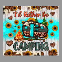 I’d Rather Be Camping Vintage Hoodie | Teevron