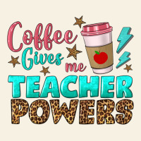 Coffee Gives Me Teacher Powers Vintage Tee | Teevron