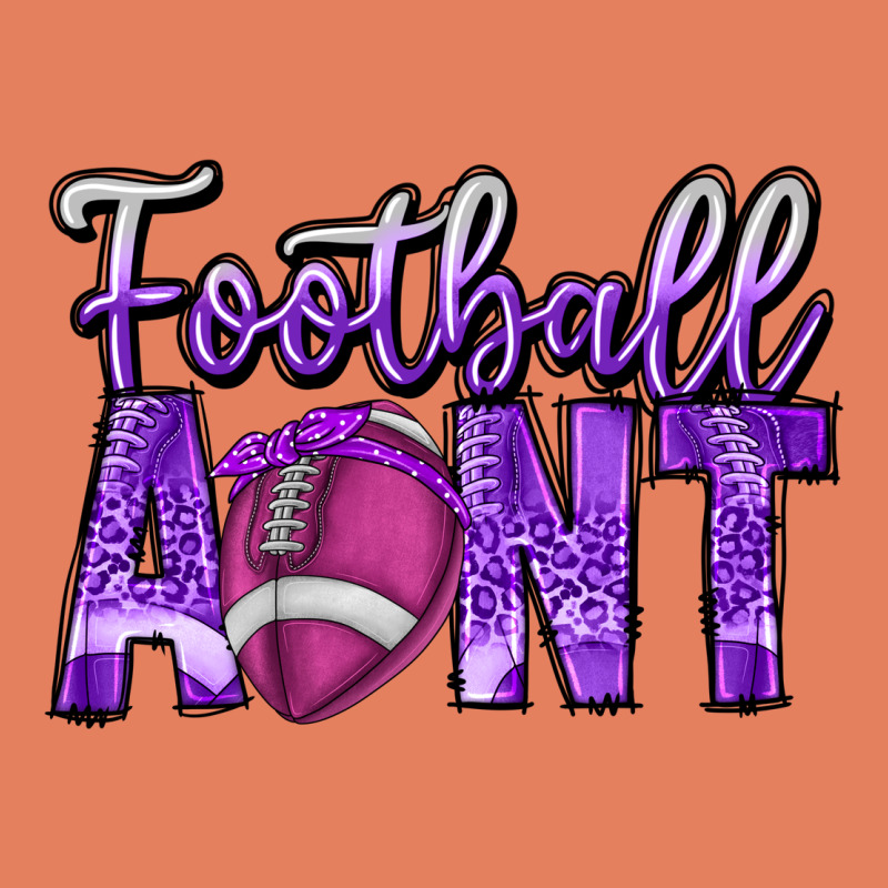 Football Aunt Classic Tee by CowhideDigitalArt | Teevron