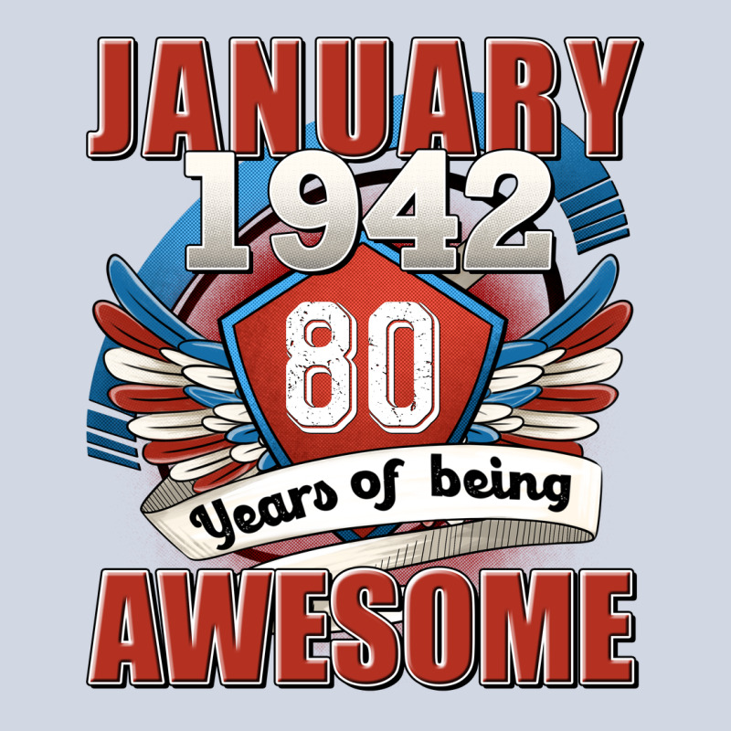 January 1942 80 Years Of Being Awesome Premium Sweatshirt by Jasminsmagicworld | Teevron