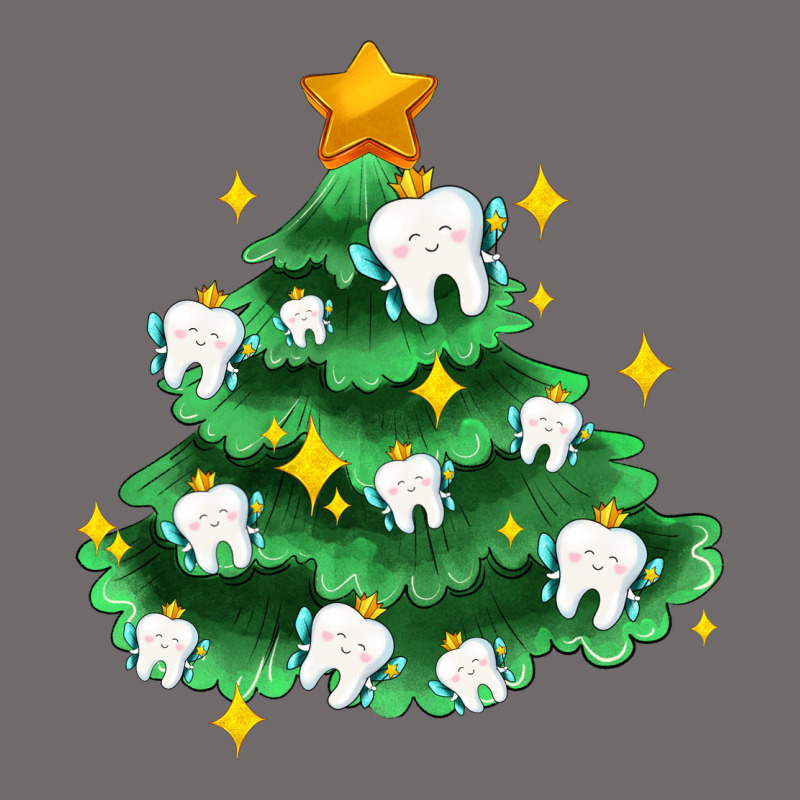 Christmas Tree With Teeth Urban Heavy Tee by AdoDesignShop | Teevron