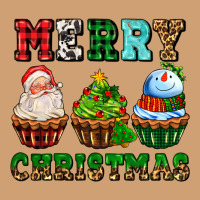 Merry Christmas With Cupcakes Vintage Tee | Teevron