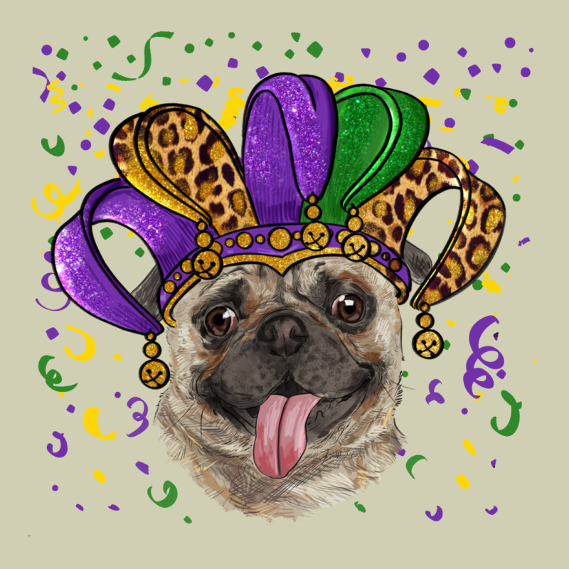 Mardi Gras Hat Pug Heavy Core Tee by RanaPortraitStore | Teevron