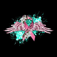 Cancer Ribbon With Angel Wings Urban Hoodie | Teevron
