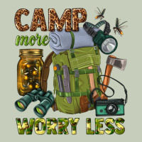 Camp More Worry Less Ladies Tee | Teevron