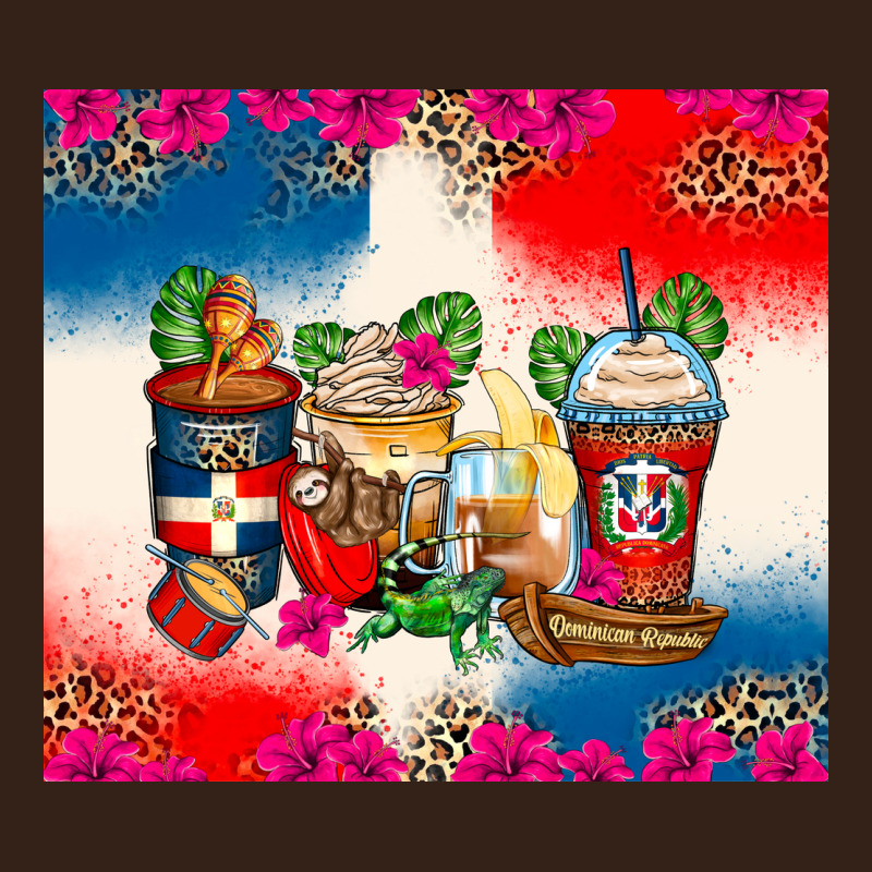 Dominican Republic Coffee Cups Heavy Core Tee by Zillion Design Studio | Teevron