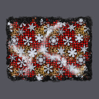 Christmas Snow Crystals Background Vintage Hoodie | Teevron