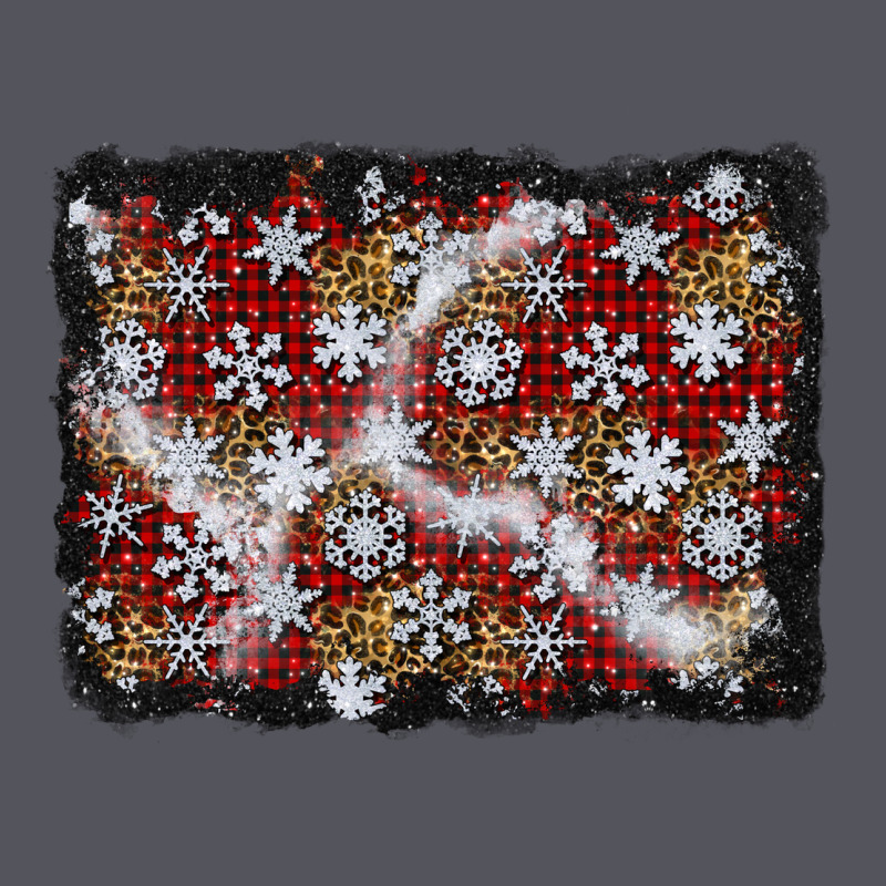 Christmas Snow Crystals Background Vintage Hoodie by BundleAndBundleShop | Teevron