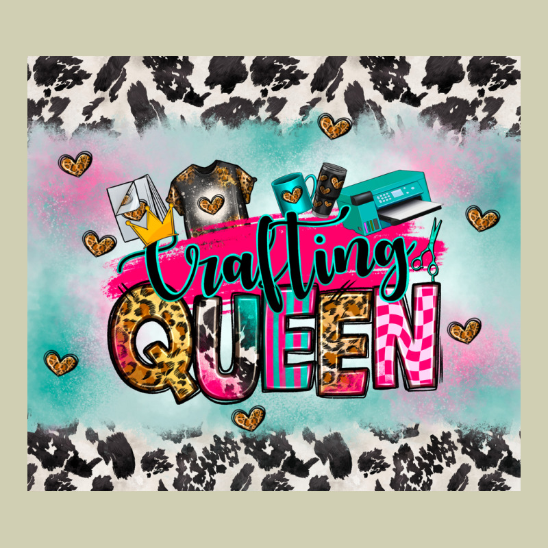 Crafting Queen Heavy Core Tee by Zillion Design Studio | Teevron