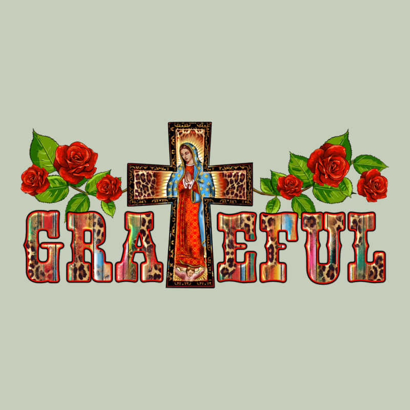 Grateful Guadalupe Cross Classic Tee by BarkalooDesign | Teevron