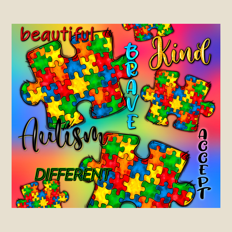 Autism Puzzle Piece Urban Hoodie by CowGirlArtShop | Teevron