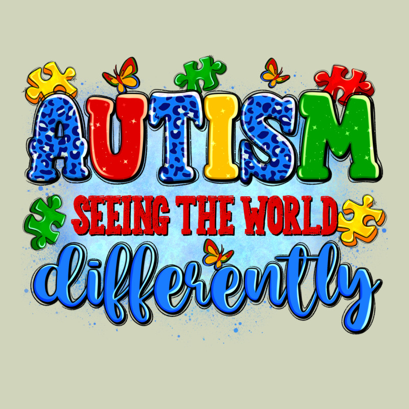 Autism Seeing The World Differently Heavyweight Hoodie by Artiststas | Teevron