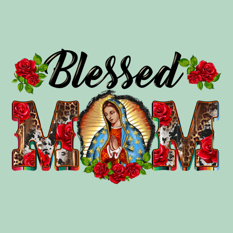 Blessed Mom Lady Of Guadalupe Classic Tee by BarkalooDesign | Teevron