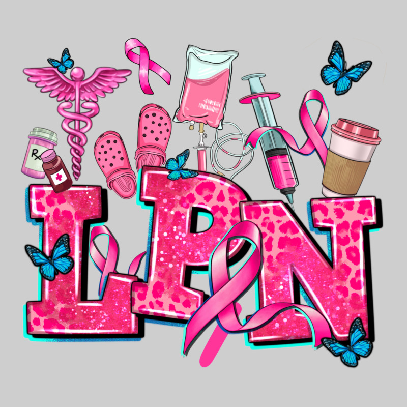 Lpn Cancer  Nurse With Premium Tee by AdoDesignShop | Teevron