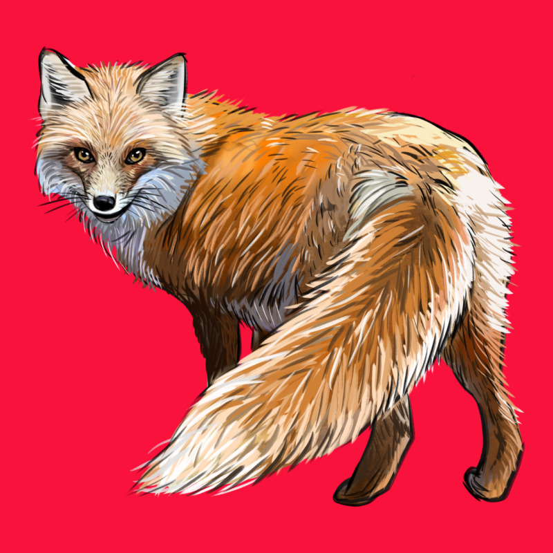 Red Fox Classic Tee by LillyAllenDesigns | Teevron