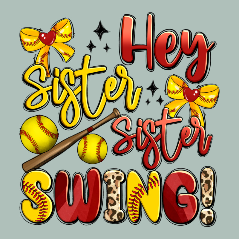 Hey Sister Sister Swing Softball Heavyweight Hoodie by Artiststas | Teevron