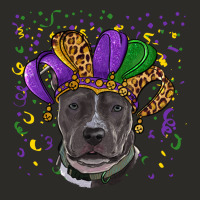 Mardi Gras Pitbull Heavy Core Tee | Teevron