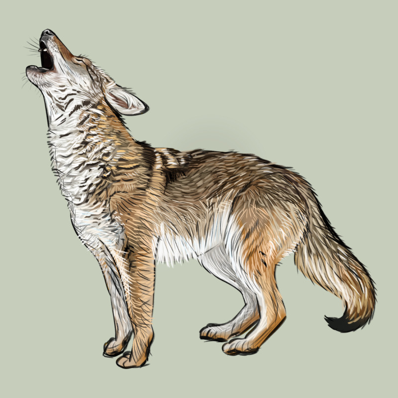Howling Coyote Classic Tee by LillyAllenDesigns | Teevron