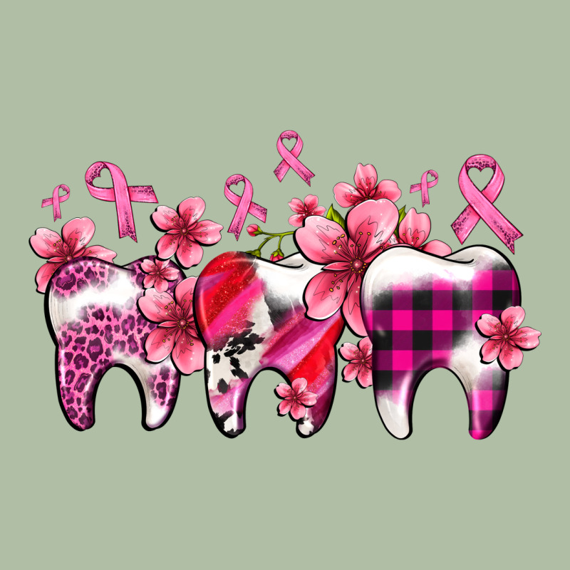 Cancer Ribbon With Teeth Urban Heavy Tee by AdoDesignShop | Teevron