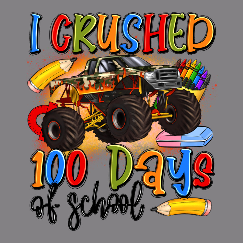 I Crushed 100 Days Of School Heavyweight Hoodie by Artiststas | Teevron