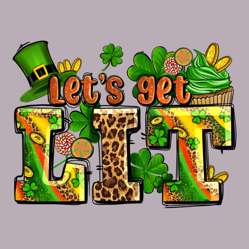 St Patricks Lets Get Lit Vintage Tee by AdoDesignShop | Teevron