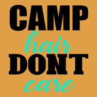 Camp Hair Don't Care Black Premium Hoodie | Teevron