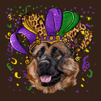 Mardi Gras Hat German Shepherd Heavy Core Tee | Teevron