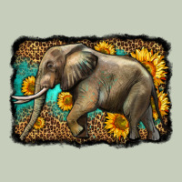 Western Sunflowers Elephant Classic Tee | Teevron
