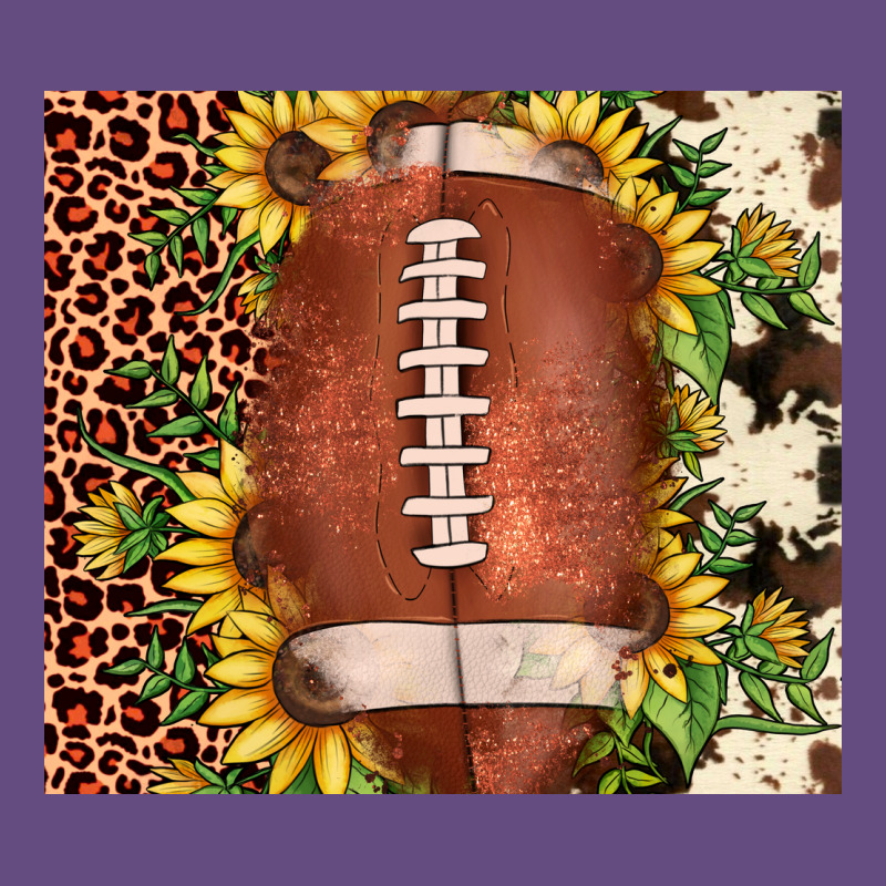 Football Leopard Cowhide Sunflower Vintage Hoodie by JahusDesignShop | Teevron