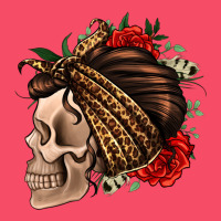 Leopard Bandana And Roses Skull Premium Sweatshirt | Teevron