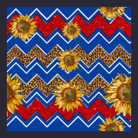 4th Of July Sunflower Seamless  Pattern Vintage Tee | Teevron