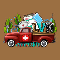 Lvn Nurse Truck With Cactus And Sunflowers Vintage Tee | Teevron