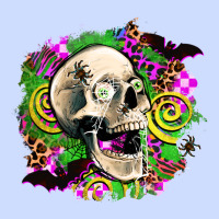 Halloween Skull Urban Heavy Tee | Teevron