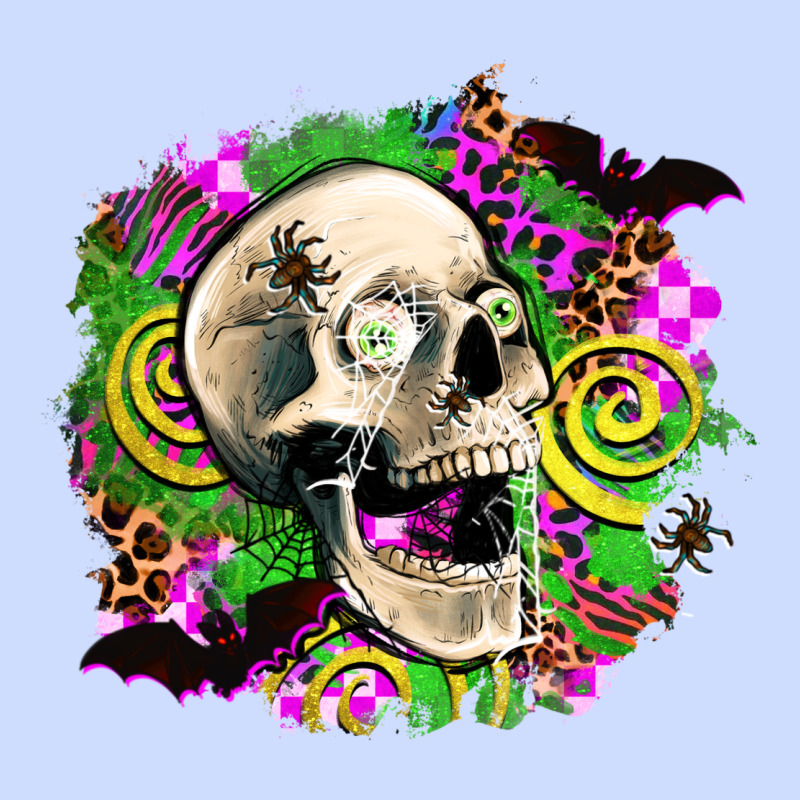 Halloween Skull Urban Heavy Tee by AdoDesignShop | Teevron