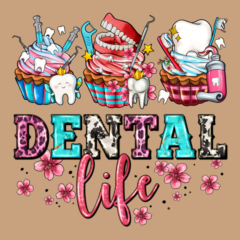 Dental Life With Cupcakes Vintage Tee by AdoDesignShop | Teevron